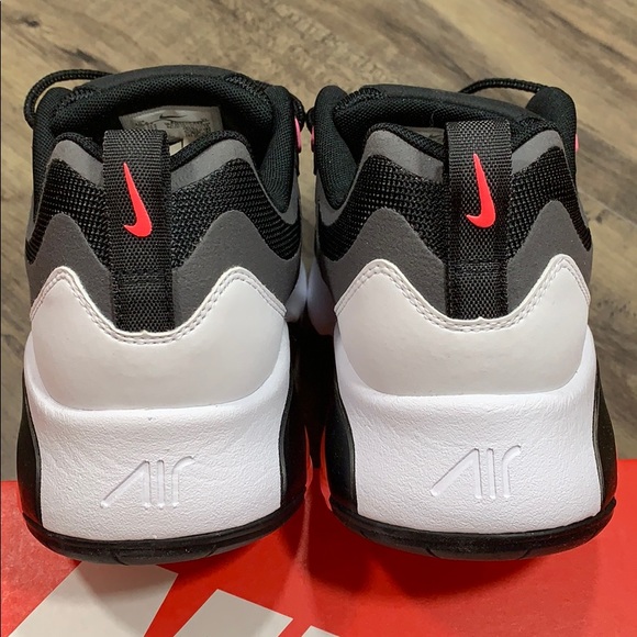 NIKE AIR MAX 200 Thunder Grey/Hot Punch-Black - Picture 7 of 16